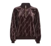 Liu Jo - Felpa Chiusa - - Sweatshirts & Hoodies - Donna - Marrone - M
