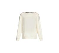 Liu Jo Felpa Girocollo Invernale Donna Better con Strass TF5114 (IT, Testo, L, Regular, Regular, Bianco Latte)