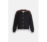 LIU JO FELPA ZIP - LEOPARDATO - TF5125JS182-M9705