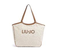 Liu Jo Ferielle L Borsa shopper bianco, tela, donna