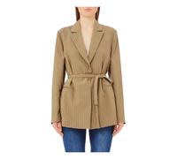 Liu Jo - Fluid Blazer - - Jackets - Donna - Marrone - L