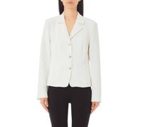 Liu Jo - Giacca bianca in poliestere e viscosa - - Jackets - Donna - Bianco - L