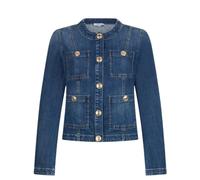 Liu Jo - Giacca di jeans con bottoni logati - - Jackets - Donna - Blu - L