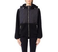 Liu Jo Giacca Donna Con Ecomontone Cappuccio TF5048 (IT, Testo, L, Regular, Regular, NERO)