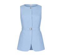 Liu Jo - Gilet con cintura - - Jackets - Donna - Blu - XL