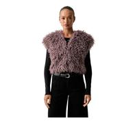Liu Jo - Gilet Corto - - Jackets - Donna - Viola - M