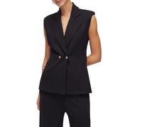 Liu Jo gilet doppiopetto in punto Milano nero