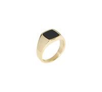 Anello da Uomo della Marca Liu Jo. in Acciaio Inossidabile, di Colore Oro e di Misura 18 Trendy cod. MLJ502M22