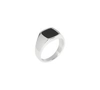 Liujo Anello da Uomo della Marca in Acciaio Inossidabile, di Colore Argento e di Misura 22 Trendy cod. MLJ503M22
