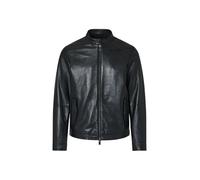 Liu Jo giubbino biker in pelle uomo nero