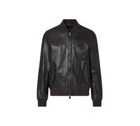 Liu Jo giubbino bomber in pelle uomo marrone