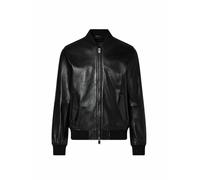 Liu Jo giubbino bomber in pelle uomo nero