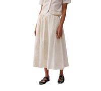 Liu Jo - Gonna Midi con Ricamo Floreale - - Skirts - Donna - Beige - L