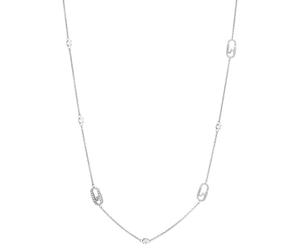 Liu Jo Idendity LJ1951 Collana da donna in acciaio con logo e cristalli