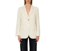 Liu Jo, ,Jackets ,Donna ,Beige ,S Blazer monopetto con pochette