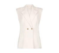 Liu Jo, ,Jackets ,Donna ,Beige ,S Gilet in jersey punto Milano