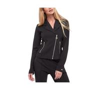 Liu Jo, ,Jackets ,Donna ,Nero ,M Giacca in Jersey con Zip