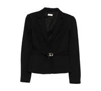 Liu Jo, ,Jackets ,Donna ,Nero ,S Giacca con cintura logata