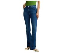 Liu Jo - Jeans a vita alta con gamba ampia e strass - - Jeans - Donna - Blu - W29