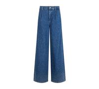 Liu Jo, ,Jeans ,Donna ,Blu ,W31 Jeans flare con strass luminosi