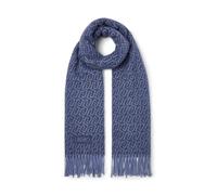 Liu Jo JEANS Foulard Stola Logo Needle Punch, Midnight, 2F6028 T2742