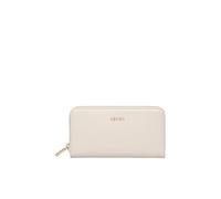 Liu Jo Jeans Portafoglio Caliwen con zip e logo centrale Avorio Avorio Cream X0459