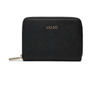 LIU JO Jeans Portafoglio Medio Zip Around Nero
