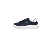 Liu Jo Jeans Scarpa Uomo Liu-Jo Sneakers Big 01 in Pelle Blu Navy/Bianco US24LJ05 7B4027PX474S3342 43