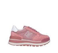 Liu Jo Jeans Sneakers Liu jo Jeans da Donna in Pelle modello Amazing 16 colore Rosa Pink Ray modello BA3119PX027S1688 Rosa Pink Ray
