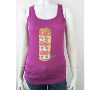 Liu.Jo Jeans Strap Top T-shirt Canotta New Viola 36 S 38 M