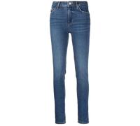 Liu Jo Jeans Liu Jo da Donna, Modello Skinny a Vita Alta, in Cotone, Colore Denim Blu Blu den.Blue Dk.Surprise