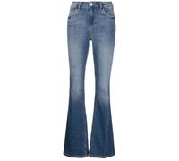 Liu Jo Jeans donna UXX043 D4538 78398 Flare Chiusura con patta Blu 28