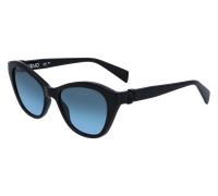 Liu Jo Junior LJ3610S 001 Occhiali da sole Bio-iniettato Nero Blu Cat Eye Normale Normale