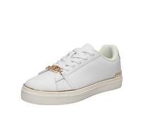 Liu Jo Kiki 01 - Sneakers Basse In Pelle Bianco - Donna Scarpe Sneakers