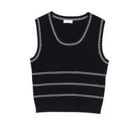 Liu Jo, ,Tops ,Donna ,Nero ,S Knit Top
