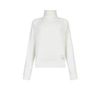 Liu Jo, ,Knitwear ,Donna ,Bianco ,L Wool and Cashmere Turtleneck