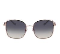 Liu Jo Lj155s Occhiali Da Sole Donna Oro Geometrico Grigio 57mm
