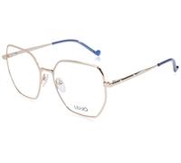 Liu Jo LJ2164 Occhiali, 714 Medium Gold, 54 Unisex-Adulto