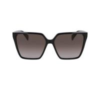Liu Jo Lj798s Occhiali Da Sole Unisex Nero Geometrico Grigio 58mm