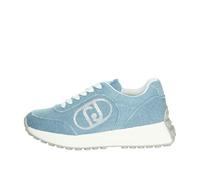 Liu Jo Lolo 18, Sneaker da Donna in Denim (Cyan, Sistema Taglie Calzature EU, Adulto, Numero, Media, 37)