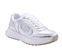Liu Jo Lolo 18, Sneaker da Donna Metallic Fabric (Silver, Sistema Taglie Calzature EU, Adulto, Donna, Numero, Media, 38)