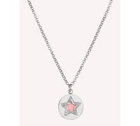 Collana Donna Liu Jo Complicity Acciaio Zirconi Smalto Rosa LJ1615 Charm Stella