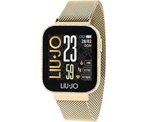 Liu Jo Luxury Orologio Donna Smartwatch, con Meteo, Gold