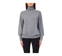 Liu Jo - Maglia chiusa M/L c/bracciale - - Knitwear - Donna - Grigio - S