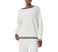 Liu Jo maglia donna con strass e logo panna S