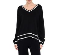 Liu Jo maglia donna scollo a V nero L