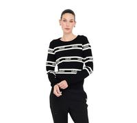 Liu Jo maglia donna con logo jacquard nero M