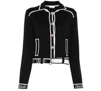 Liu jo Maglieria Donna Nero/bianco Tf4046ms59l b3122 NERO/BIANCO S