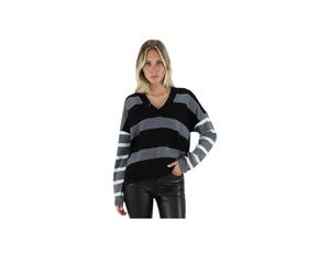 LIU JO Maglieria S MF5128MS009 - BIANCO/NERO/GRIGIO (C3819) , S