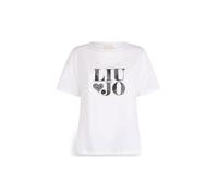 Liu Jo Maglietta nero / argento / bianco Donna Liu Jo L nero / argento / bianco